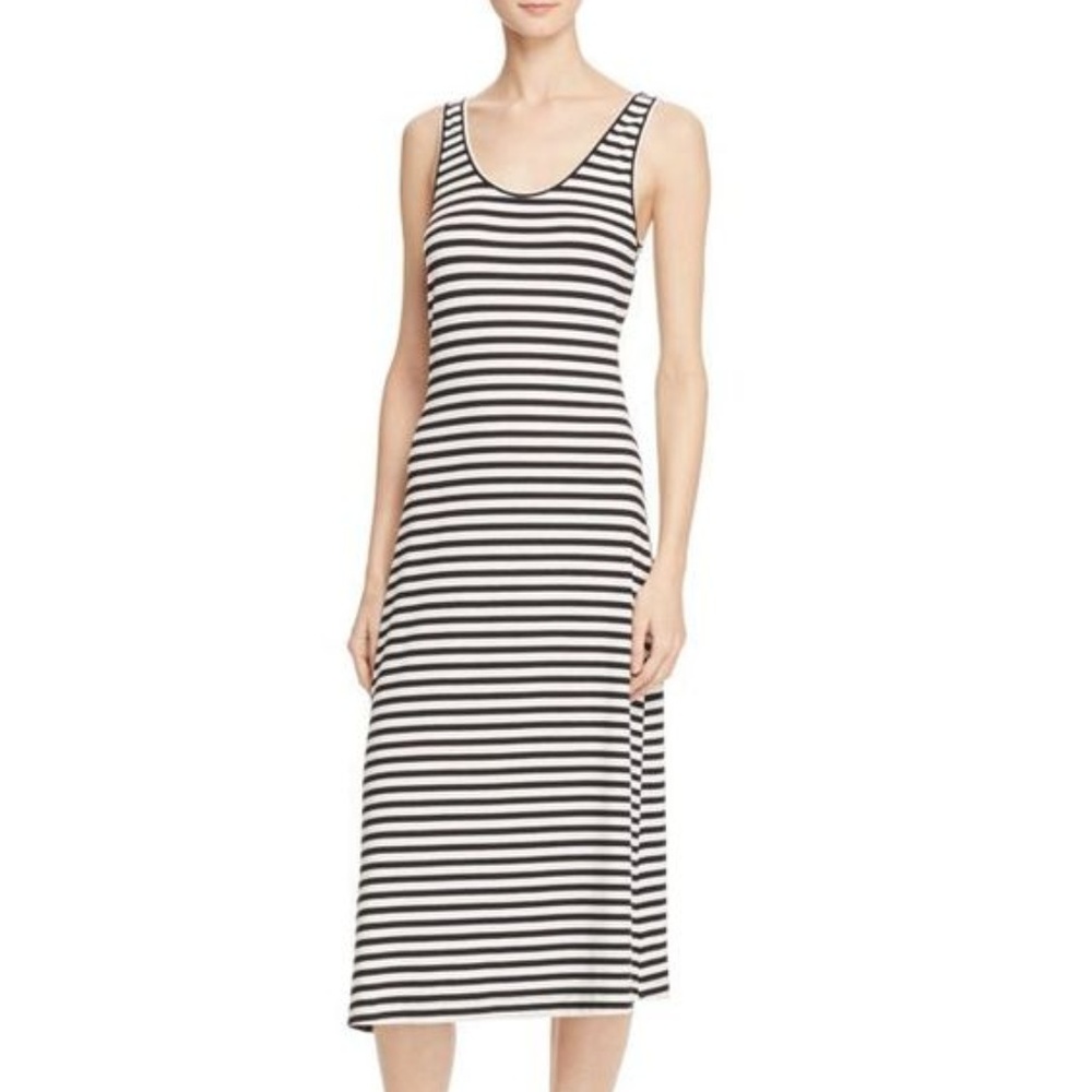 Rebecca Minkoff Vallejo Stripe Midi Dress Striped